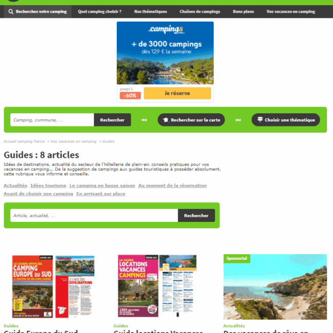 REGICAMP CAMPINGFRANCE.COM