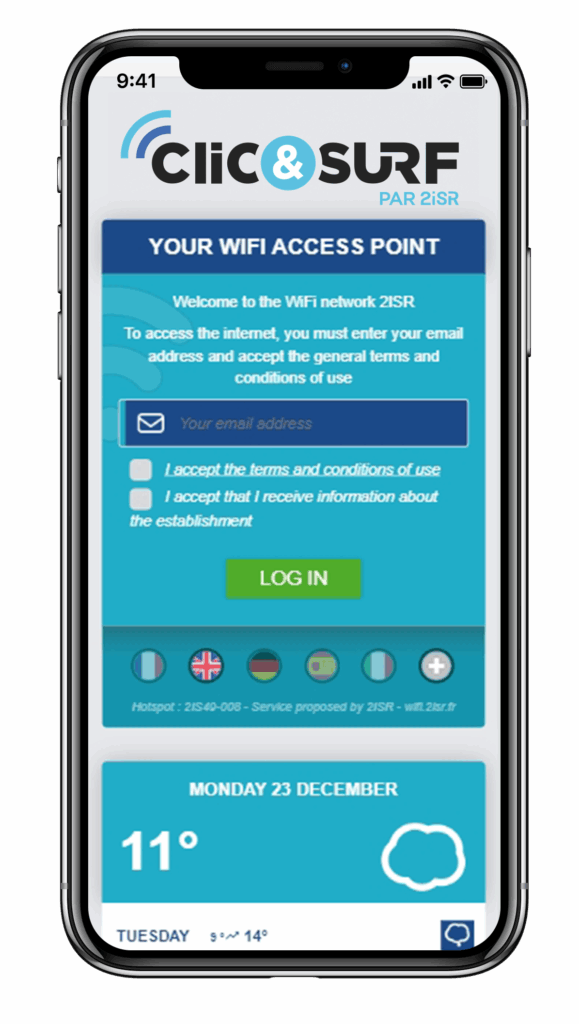WiFi Public Clic & Surf