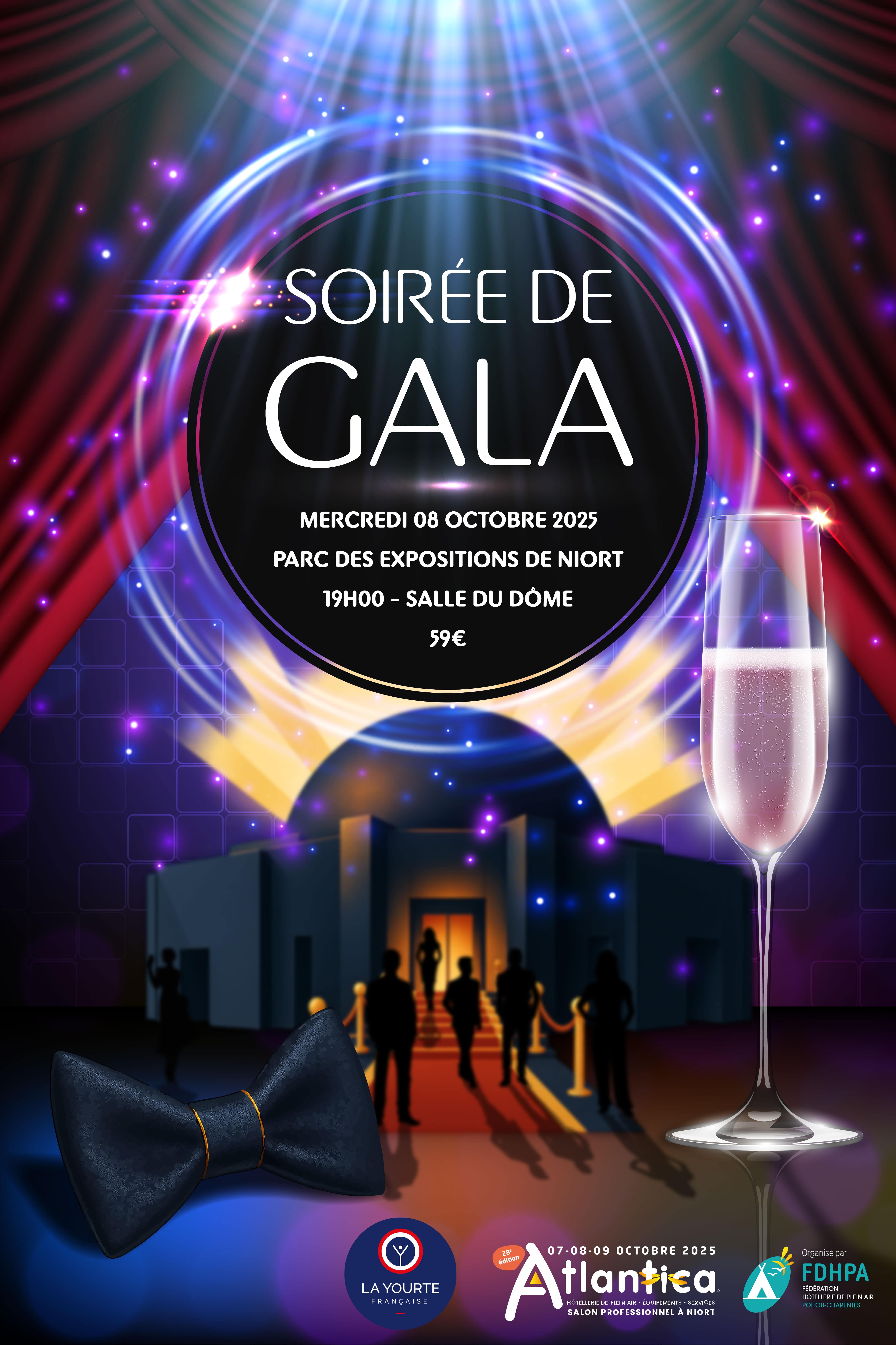 Affiche Soirée de Gala 2025 La Yourte-min Affiche Soirée de Gala 2025 La Yourte-min