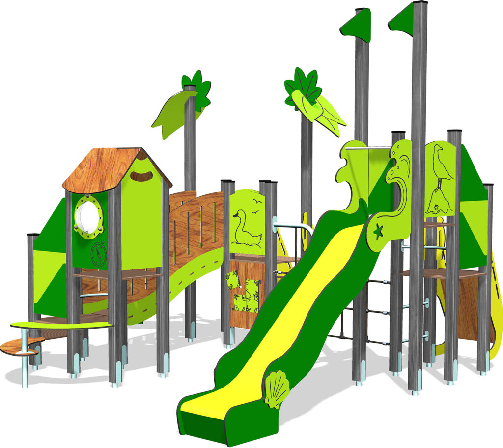 Structure multifonctions 2-12 ans